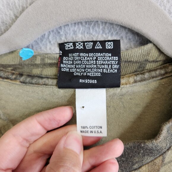 Vintage Jeff Gordon Shirt Mens L Realtree Camo Chase Authentics Faded Racing - Picture 6 of 11